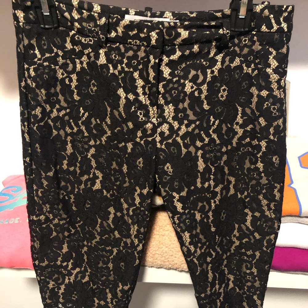 Lace Bermuda Shorts